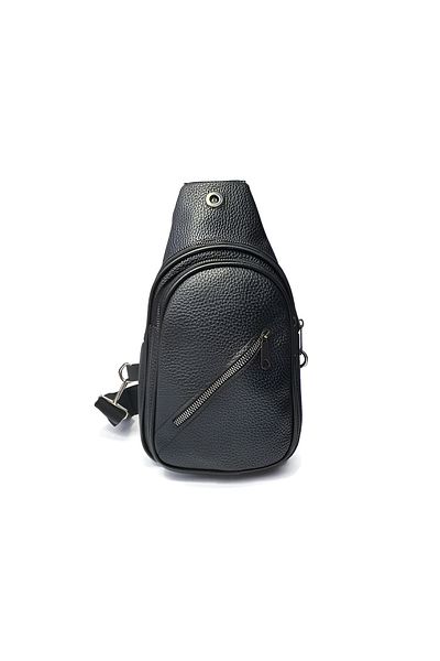 Daj Company Rucsac și geantă pentru piept unisex cu curele încrucișate negre