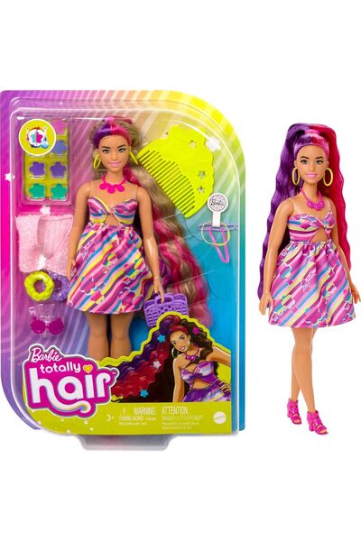 Barbie Upuzun Muhteşem Saçlı Bebekler HCM87-HCM89