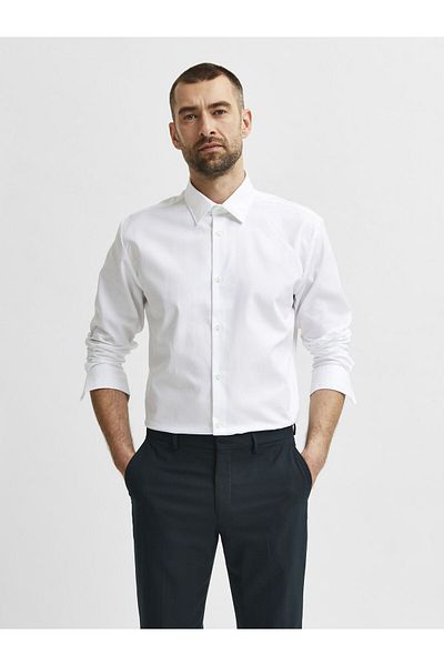 Selected Homme Hemd Uzun Kollu Slim Fit
