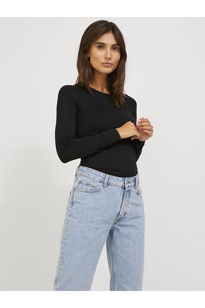 JJXX Langarmshirt JXHarmony körperbetontes