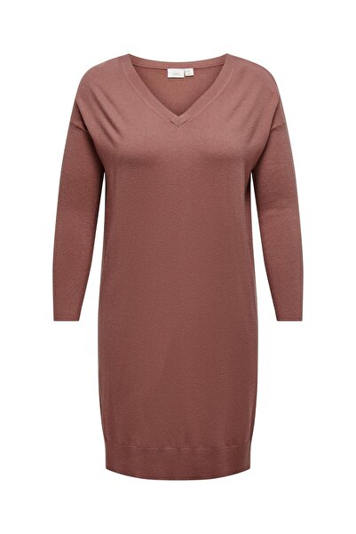 Only Carmakoma Strickkleid Caribi Langes Kleid