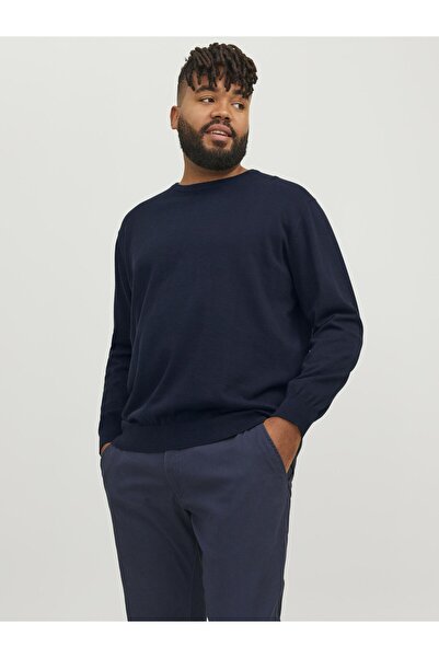 Jack & Jones Plus Basic-Pullover in Übergröße