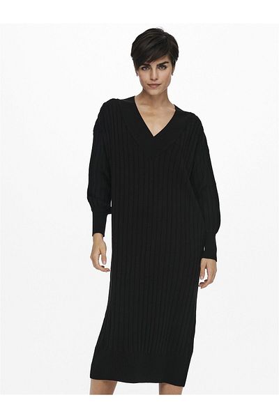 ONLY Strickkleid Onlnew Langes Kleid