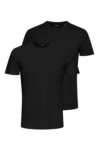 Only & Sons Schlauchschal ONSBASIC SLIM O-NECK 2-PACK NOOS