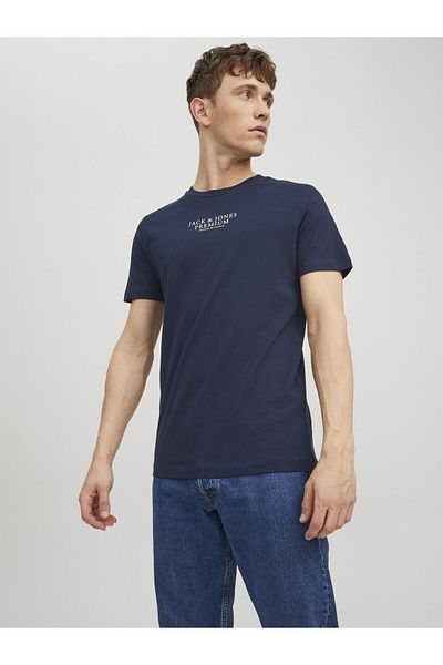 Jack & Jones Premium T-Shirt Logo Rundhals-T-Shirt