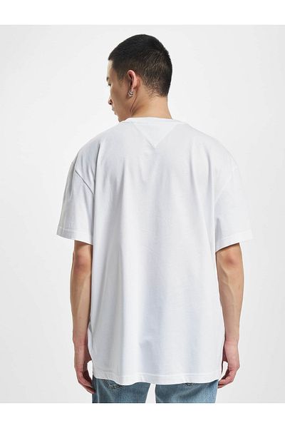 Tommy Hilfiger Herren Tommy Jeans Entspanntes Brust Logo T-Shirt