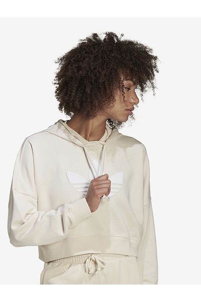 adidas Damen adidas Cropped Hoodie