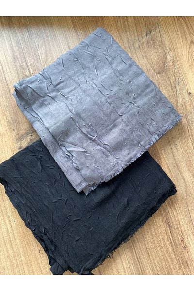 Nilbutik 2-pack Bamboo Krash Shawl