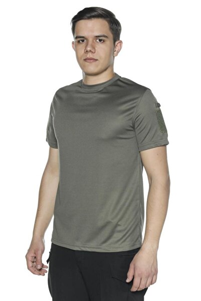 SINGLE SWORD Κοντομάνικο Tactical T-shirt χωρίς γιακά - T-Shirt