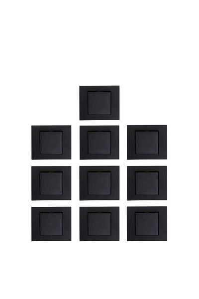 OVİVO BLACK KEY+FRAME SET OF 10