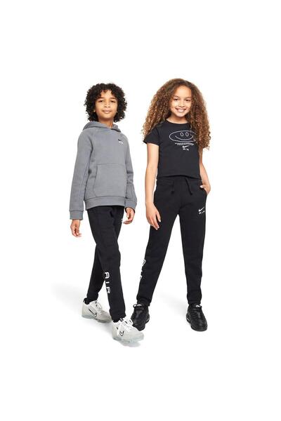 Nike K Nsw Nike Air Çocuk Siyah Günlük Stil Eşofman Altı