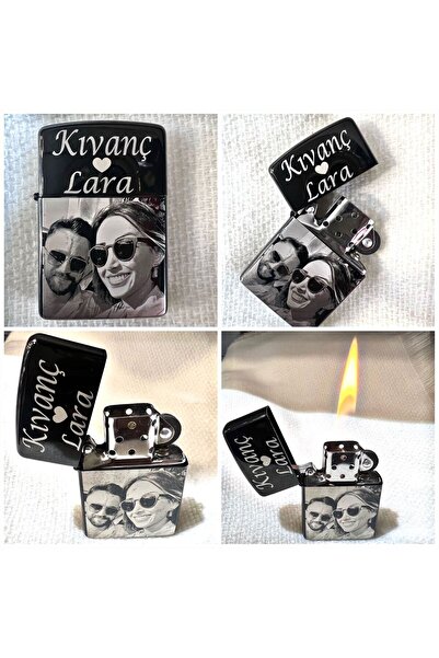 Paradise Çakmak Üzerine Lazer İle Resim Ve İsim Yazma