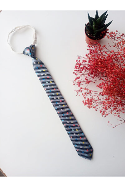 GallanD Children's Tie Patterned Vibrant Color Printed Cheerful Tied Practical Special Day Neck Elastic Adjustable