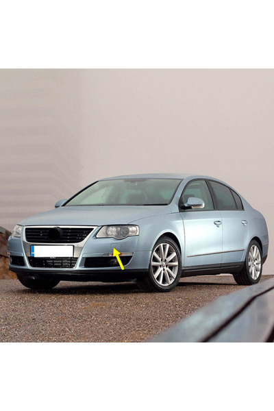 Bisra VW Passat B6 2006-2011 Uyumlu Sol Ön Far Yıkama Jet Kapağı 3C0955109A