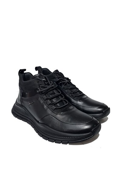 MARCOMEN Γνήσιες δερμάτινες άνετες ανδρικές μπότες με λαιμόκοψη αλεξίπτωτο ελαστικό 18006