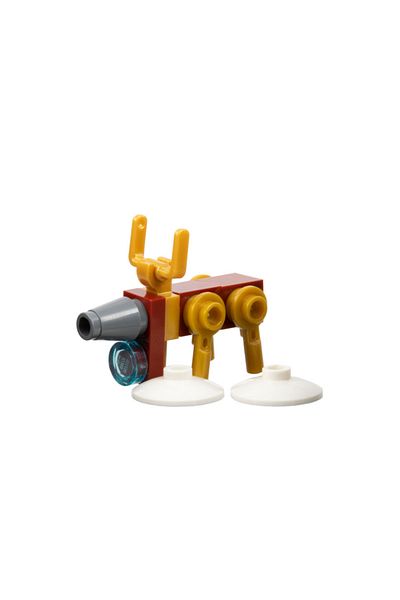 LEGO Micro Structures (Day 8) - Iron Man Reindeer with Snow Piles Mini Model