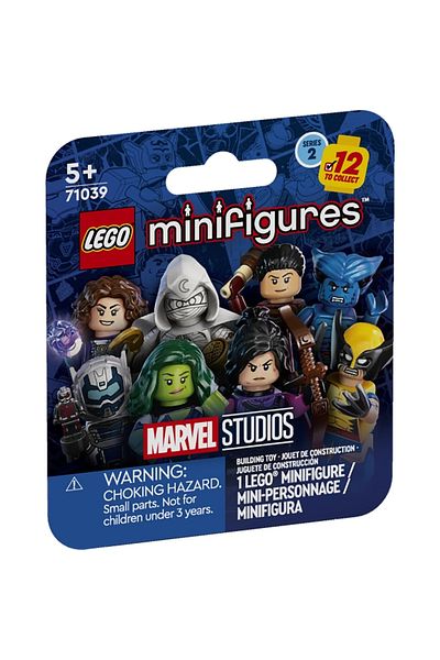 LEGO مجموعة مجسمات صغيرة كاملة من سلسلة مارفل 71039 (12 قطعة)