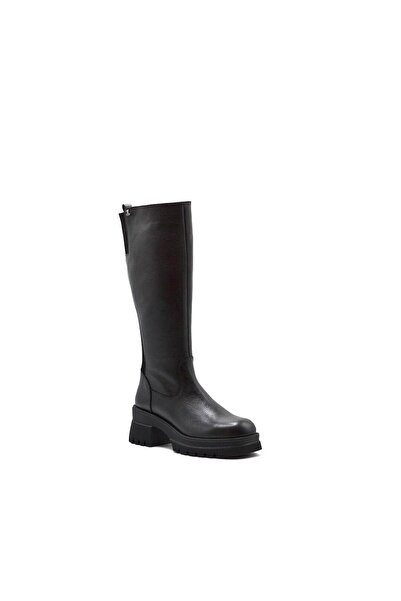 Venüs 2351706K KALIN TABAN TOPUKLU DERİ KADIN ÇİZME