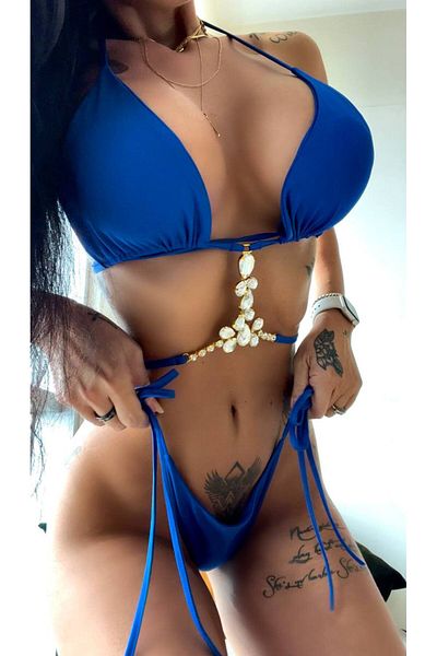 ZEKAS FASHION Bikini Set - Accessory Detailed
