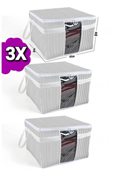 zeyniss 3 قطع - بلوفر نافذة هوركو 45 × 40 × 30 سم - 3 قطع