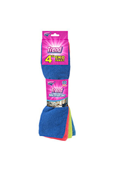 Parex (5 ΤΕΜΑΧΙΑ) Πανί καθαρισμού από μικροΐνες Parex Trend, Συσκευασία 4 τεμ...