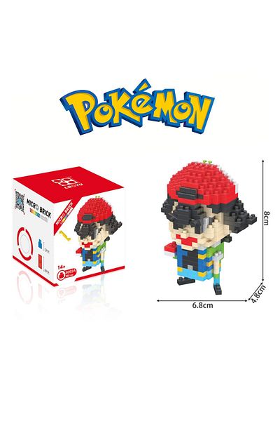 ThreeMB Toys بوكيمون الأولجزء كتلة لغز الرماد كيتشوم