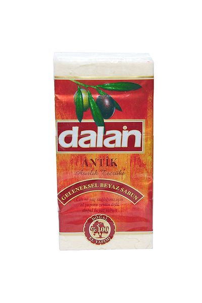 LokmanAVM Dalan Olive Oil Soap 180 Gr x 5 Pieces - White