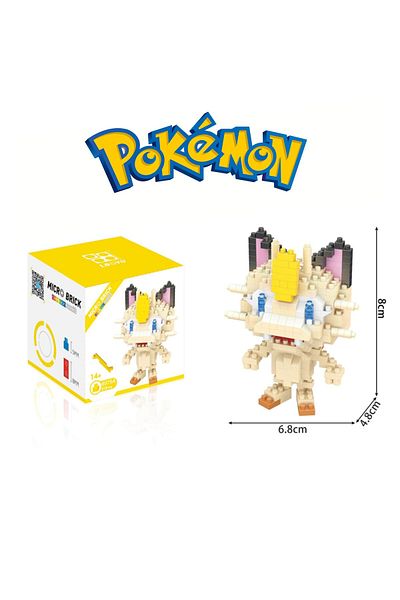 ThreeMB Toys بوكيمون 2لغز الجزء كتلة Meowth