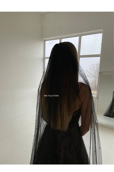 BBA TULLE STORE Gelin Duvağı 1,5 Mt Tokalı