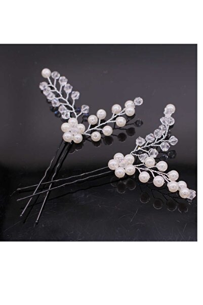 BBA TULLE STORE SAÇ PİMİ 2 Lİ gelin tacı,gelin saç aksesuarı,gelin saç tokası...