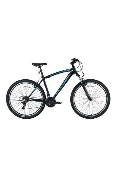 Bisan BİSAN MTS 4600 21 Vites 27,5 Jant V-Fren Dağ Bisikleti MTB Siyah - Yeşil 19''/48CM