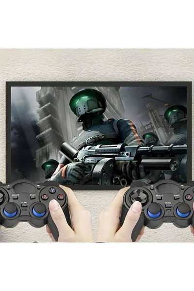 SFL Product 2.4g Wireless 2 Pieces Gamepad Wireless Game Handle PC PS3 Arm TV Box Android TV Phone/tablet Compatible