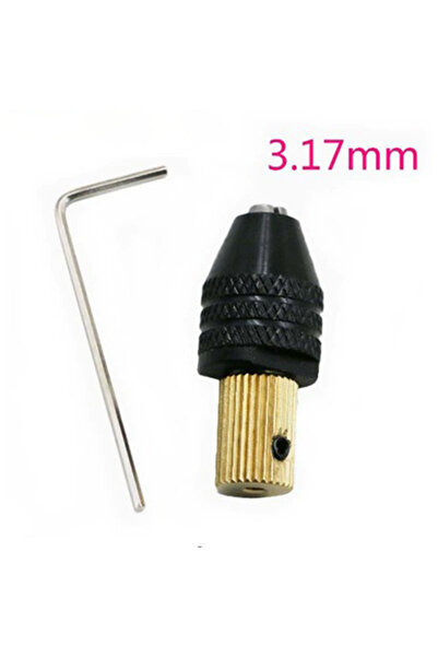 Motor Ve Gravür Aleti Için Ayarlı Mandren 3,17 mm.