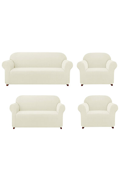 Bright Home Canapea din Lycra, canapea, husă de canapea extensibilă cu elasti...