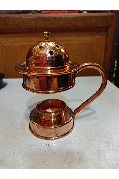 Ustası Antepte Aromaterapi Bakır Buhurdanlık