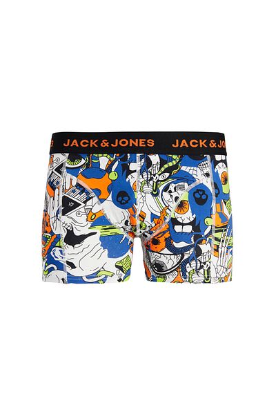 Jack & Jones Μπλε ανδρικό μπόξερ 12240247_JACSPACE SKULL TRUNK SN