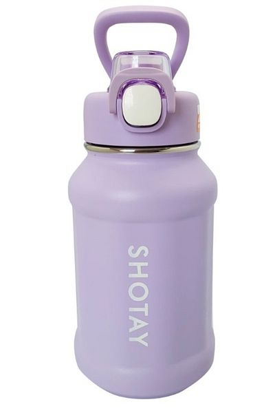 Shotay ST-8238 Steel Flask with Straw 720 ml Purple