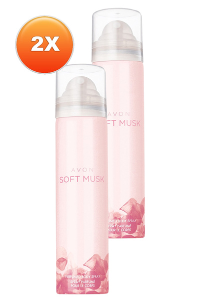 AVON Soft Musk Kadın Deodorant 75 Ml. Ikili Set