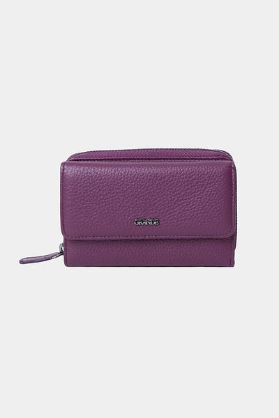 Grande L2754 Genuine Real Leather Small Size Women's Portfolio Wallet
