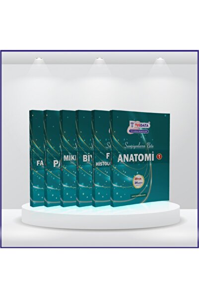 TUSDATA Tus Şampiyonların Notu - Temel Bilimler ( Takım )6kitap