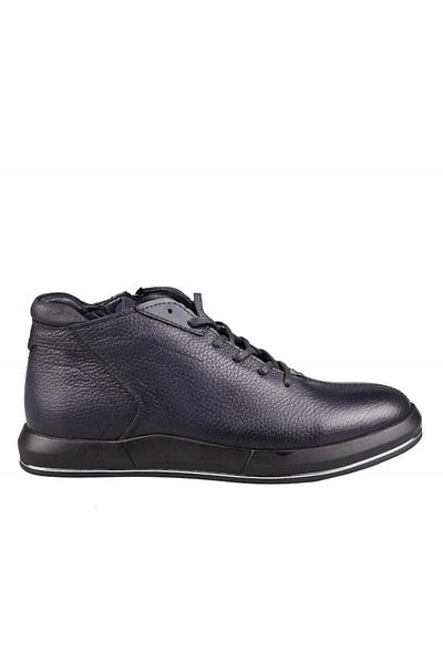 MARCOMEN Ανδρικές μπότες 16208 από καθαρό δέρμα Navy Blue