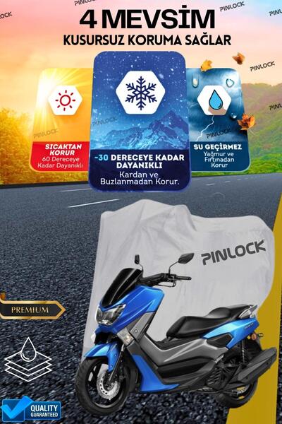 pinlock Yamaha Nmax Waterproof Durable Motorcycle Tarpaulin (WITH BUCKLE)