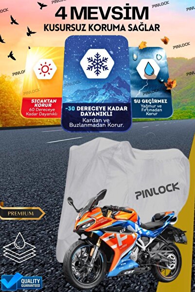 pinlock Cf 250 Sr Su Geçirmez Dayanıklı Motosiklet Brandası (TOKALI)