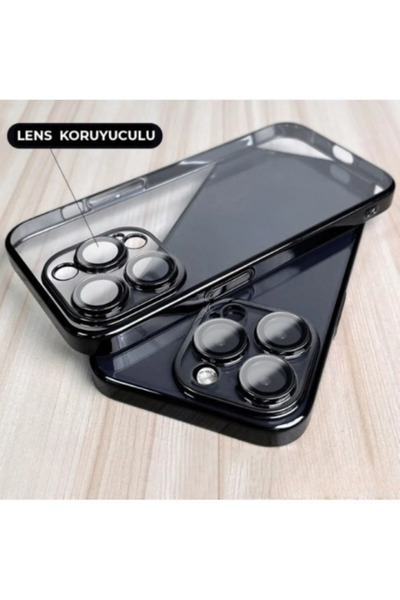 Balerion Apple Iphone 14 Pro Max Uyumlu Kamera Ve Lens Korumalı Kılıf