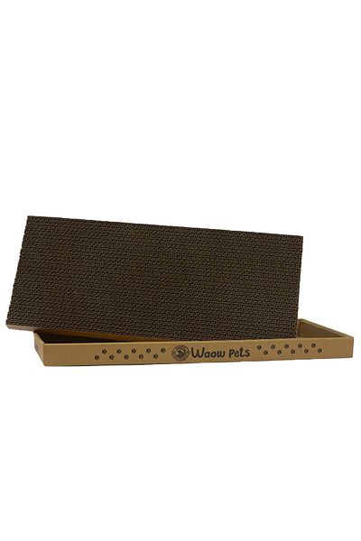 WaowPets Animal Products Cat Grass and Scratching Cardboard