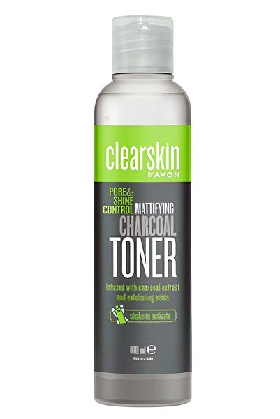 AVON 100 Ml Clearskin Charcoal Essence Mattifying Tonic
