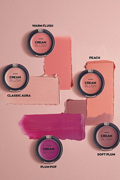 AVON Cream Blush Krem Allık 2.4 Gr. Plum Pop