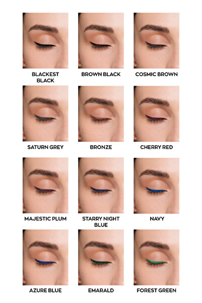 AVON Glimmersticks Asansörlü Açılıp Kapanabilen Göz Kalemi Brown Black