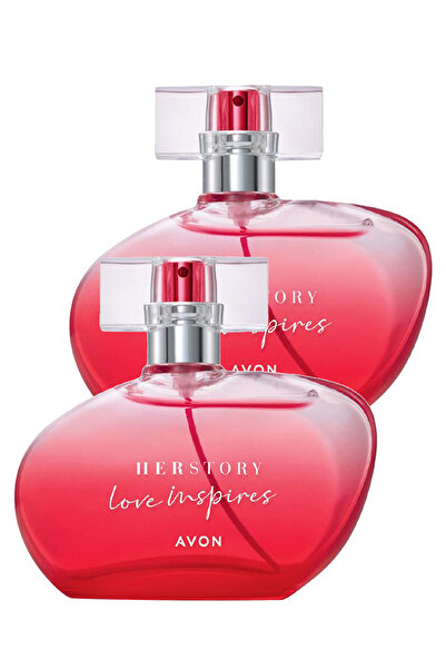 AVON Herstory Love Inspires Kadın Parfüm Edp 50 Ml. İkili Set