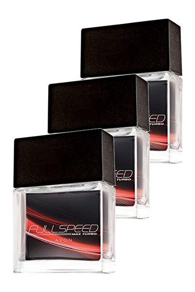 AVON Full Speed Max Turbo Erkek Parfüm Edt 30 Ml. Üçlü Set
